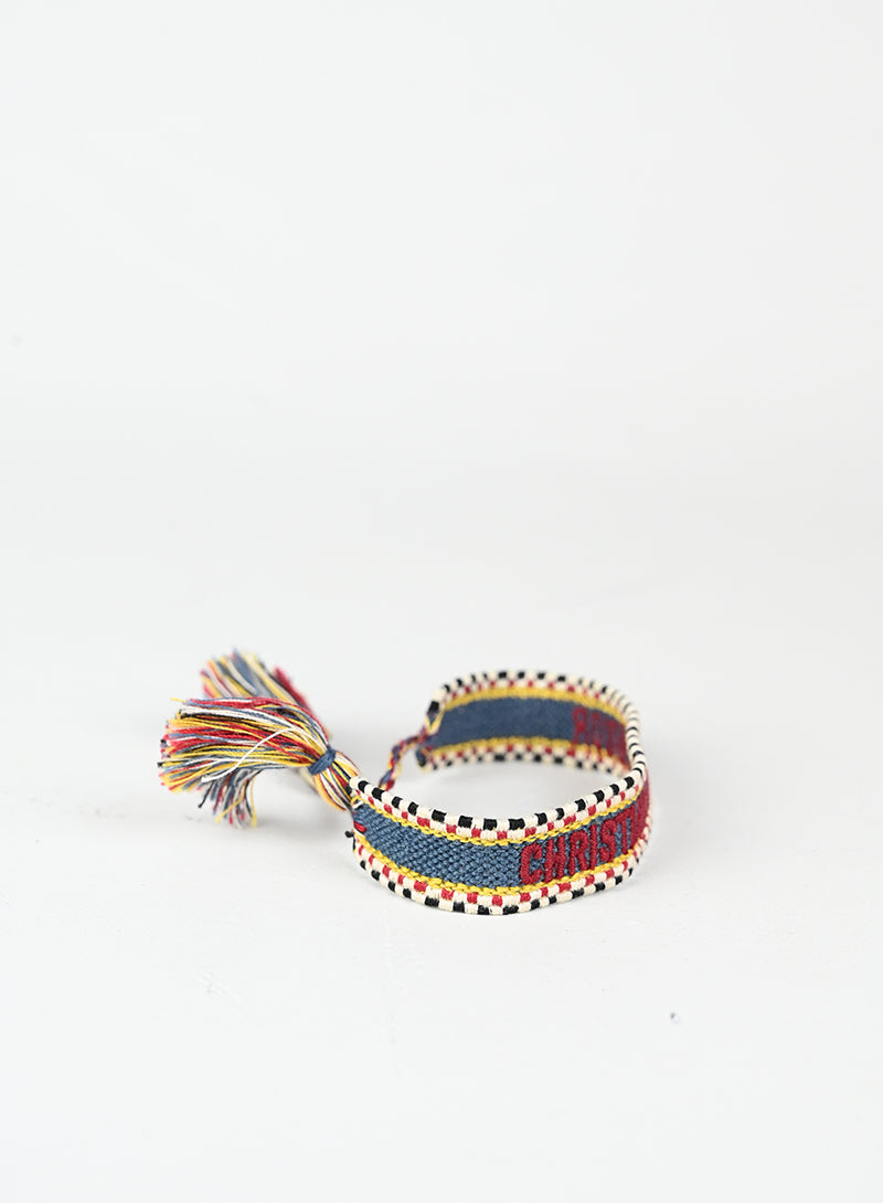 Dior Bracciale J'adior azzurro e rosso