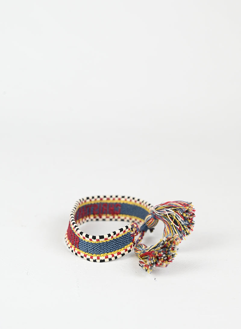 Dior Bracciale J'adior azzurro e rosso
