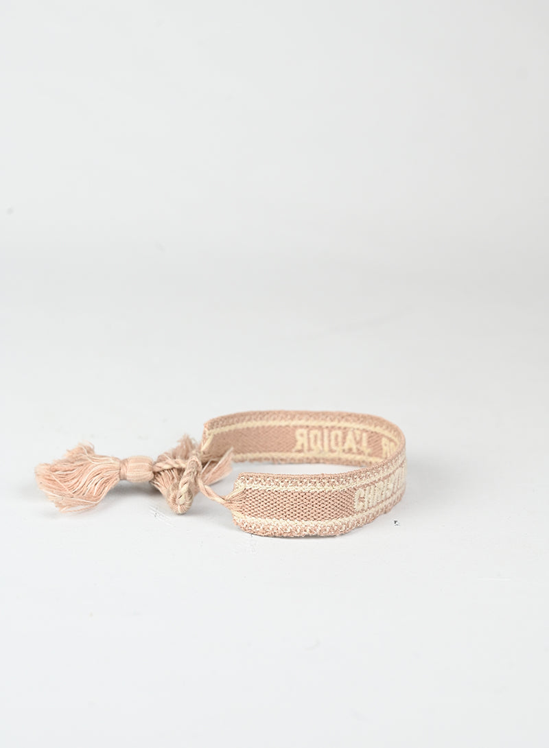 Dior Bracciale J'adior rosa e bianco