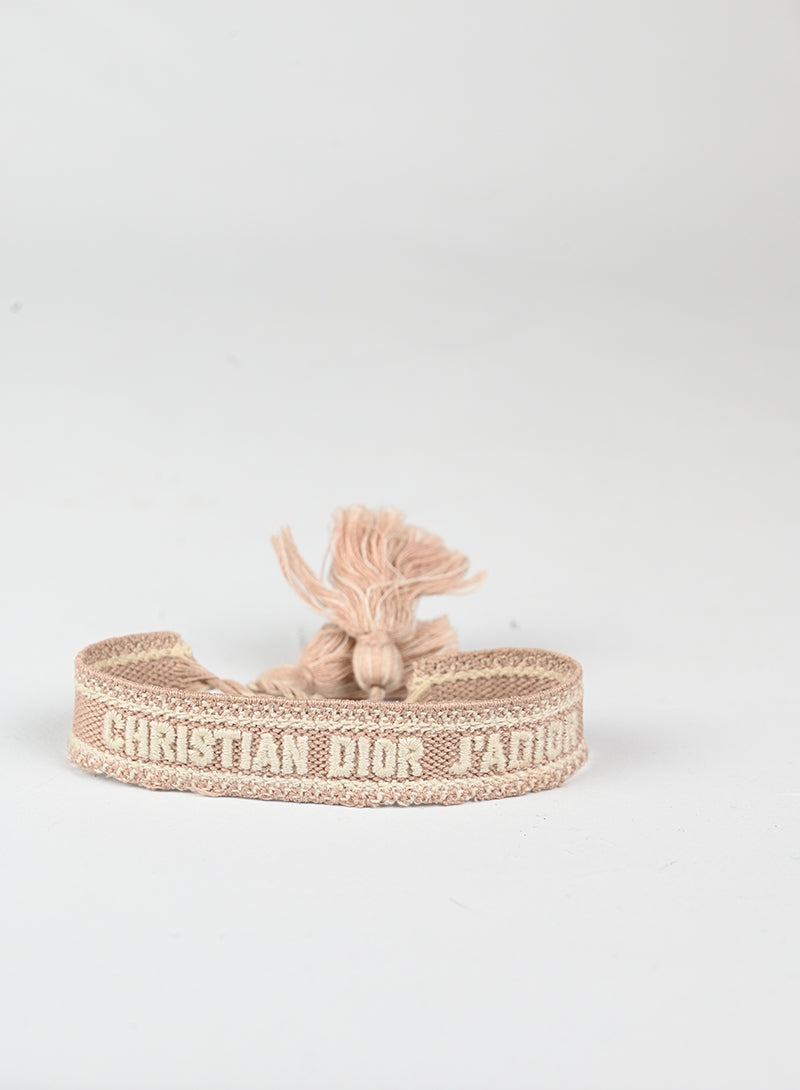 Dior Bracciale J'adior rosa e bianco