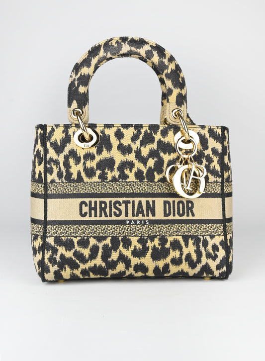 Dior Borsa Lady D-lite media maculata