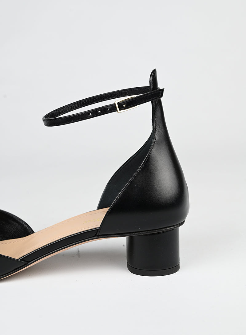 Dior Sandali con tacco in pelle nera - N. 40 -  lesleyluxuryvintage