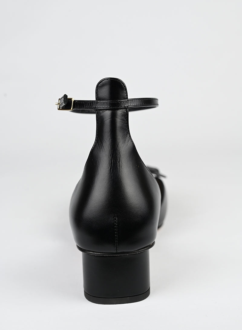 Dior Sandali con tacco in pelle nera - N. 40 -  lesleyluxuryvintage