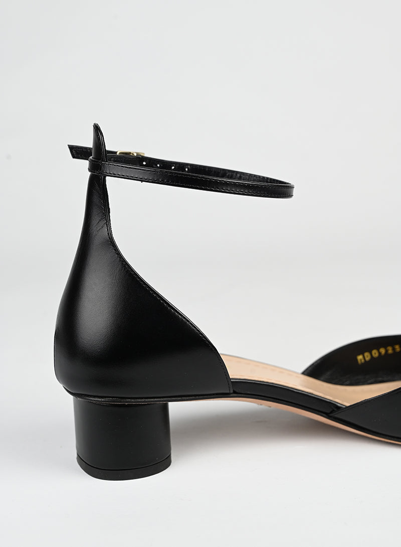 Dior Sandali con tacco in pelle nera - N. 40 -  lesleyluxuryvintage