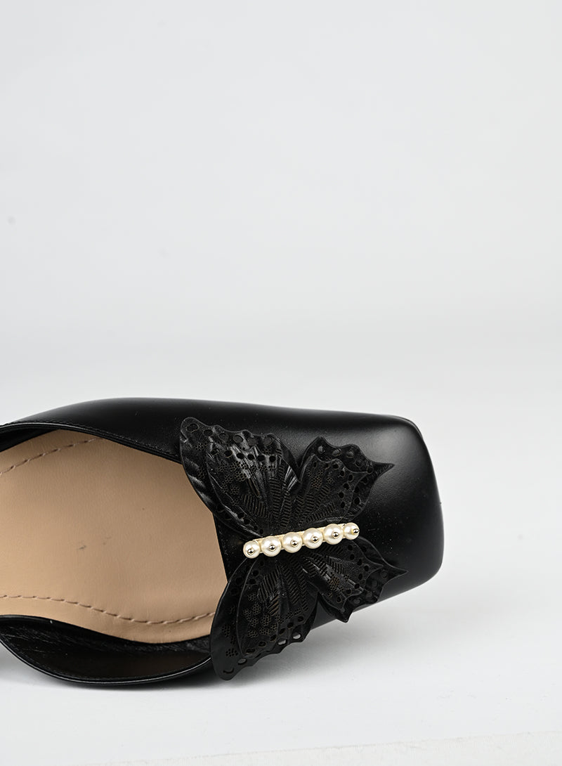 Dior Sandali con tacco in pelle nera - N. 40 -  lesleyluxuryvintage