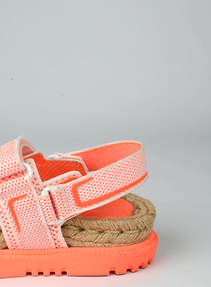 Dior Sandali Dioract arancio e bianchi - N. 37