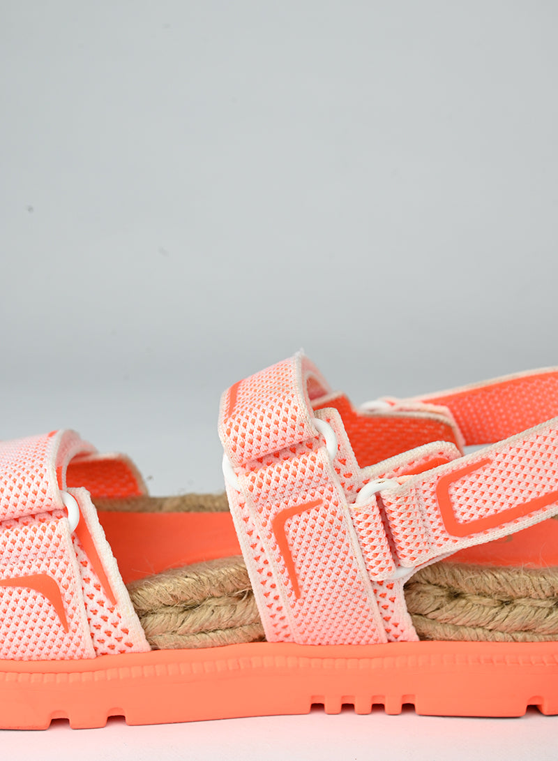 Dior Sandali Dioract arancio e bianchi - N. 37