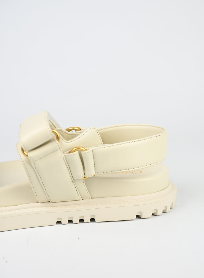Dior Sandali Dioract in pelle bianchi - N. 41