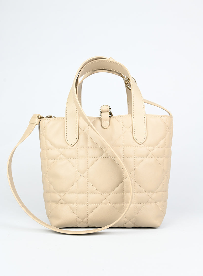 Dior Borsa Diorama Toujours tote piccola beige -  lesleyluxuryvintage