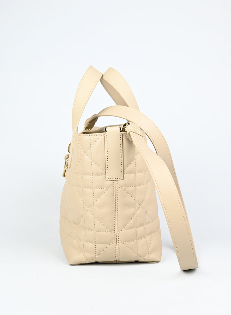 Dior Borsa Diorama Toujours tote piccola beige -  lesleyluxuryvintage