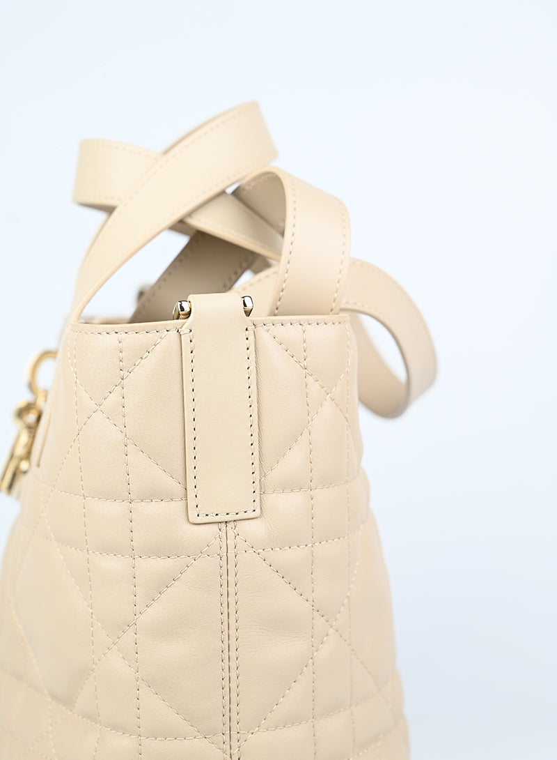 Dior Borsa Diorama Toujours tote piccola beige -  lesleyluxuryvintage