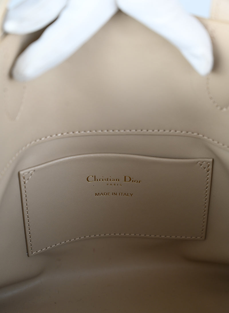 Dior Borsa Diorama Toujours tote piccola beige -  lesleyluxuryvintage