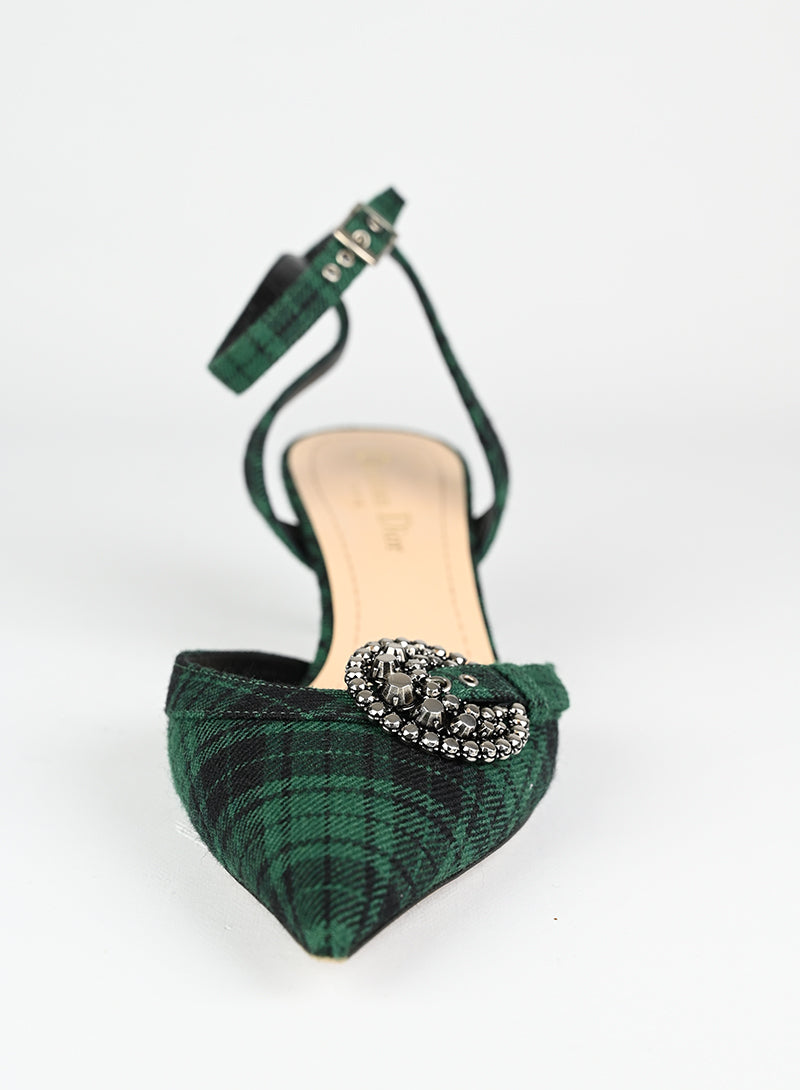 Dior Slingback Dior Gang in tartan - N. 39