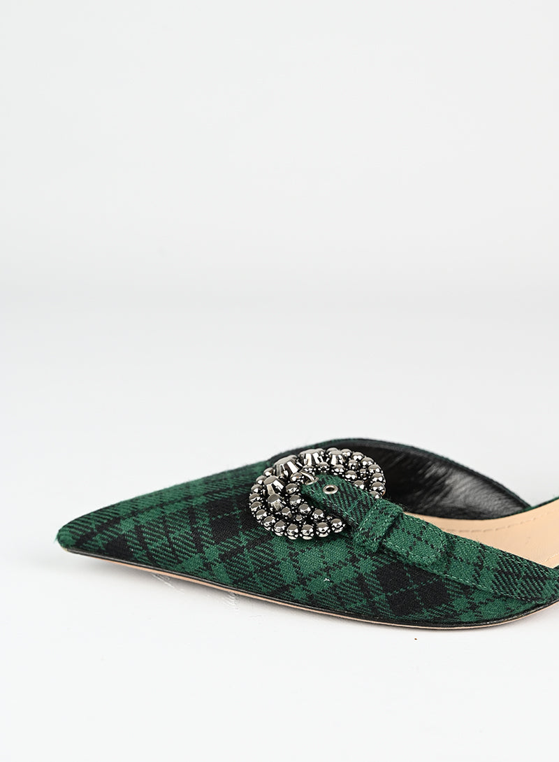 Dior Slingback Dior Gang in tartan - N. 39