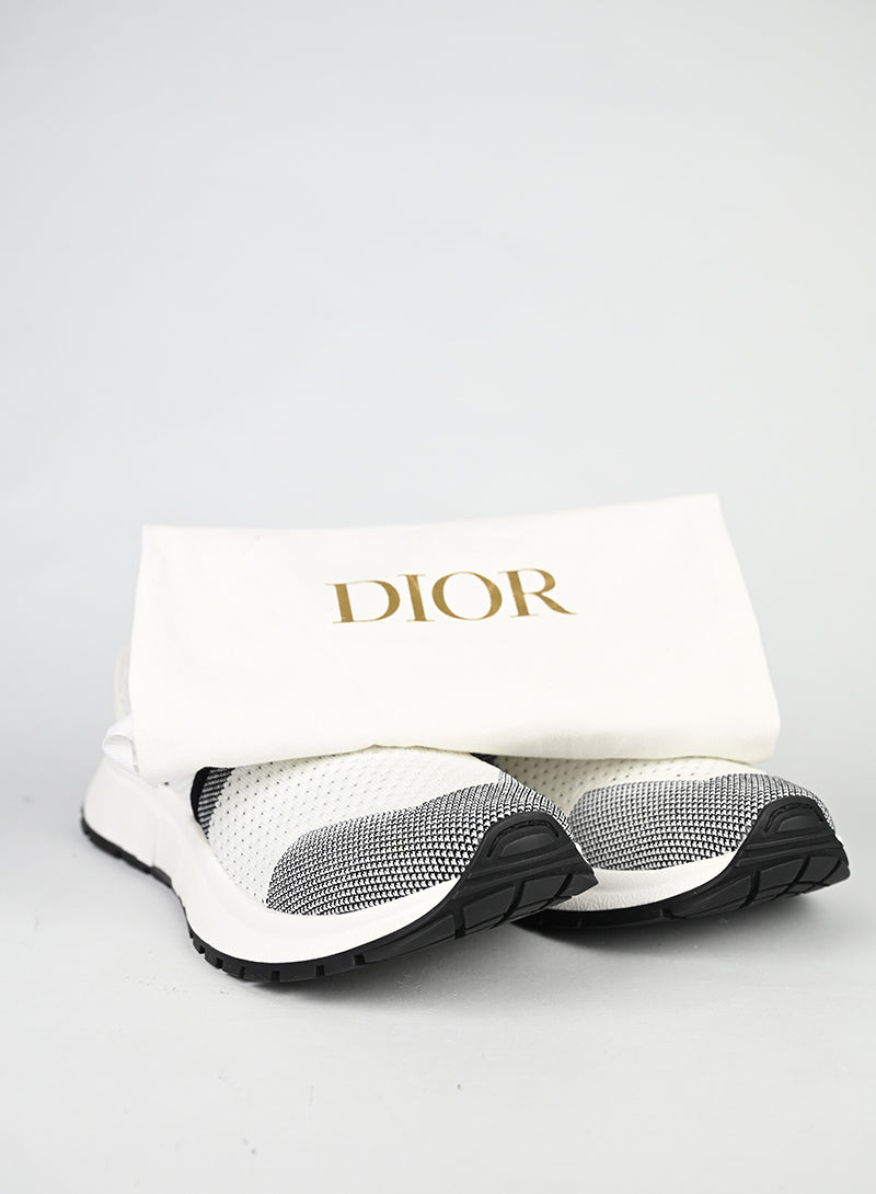 Dior Sneakers in tessuto bianco - N. 40