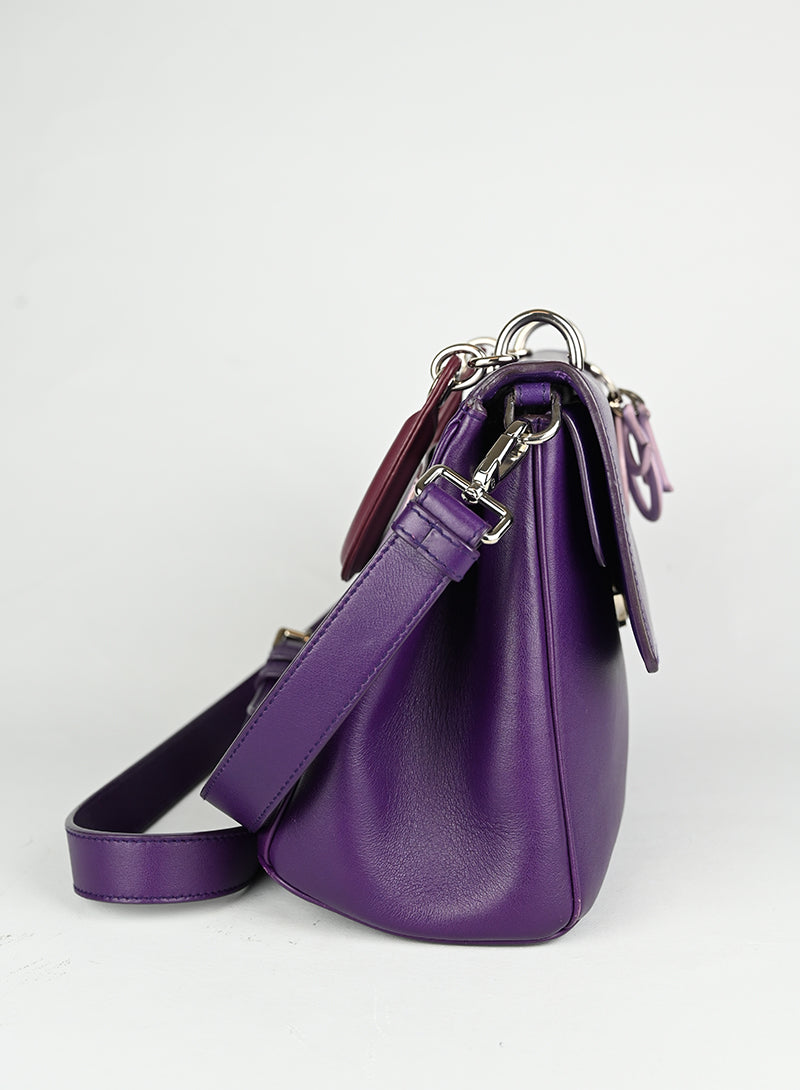 Dior Borsa in pelle viola