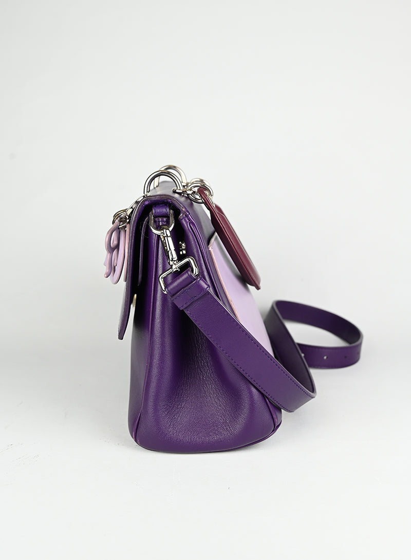 Dior Borsa in pelle viola