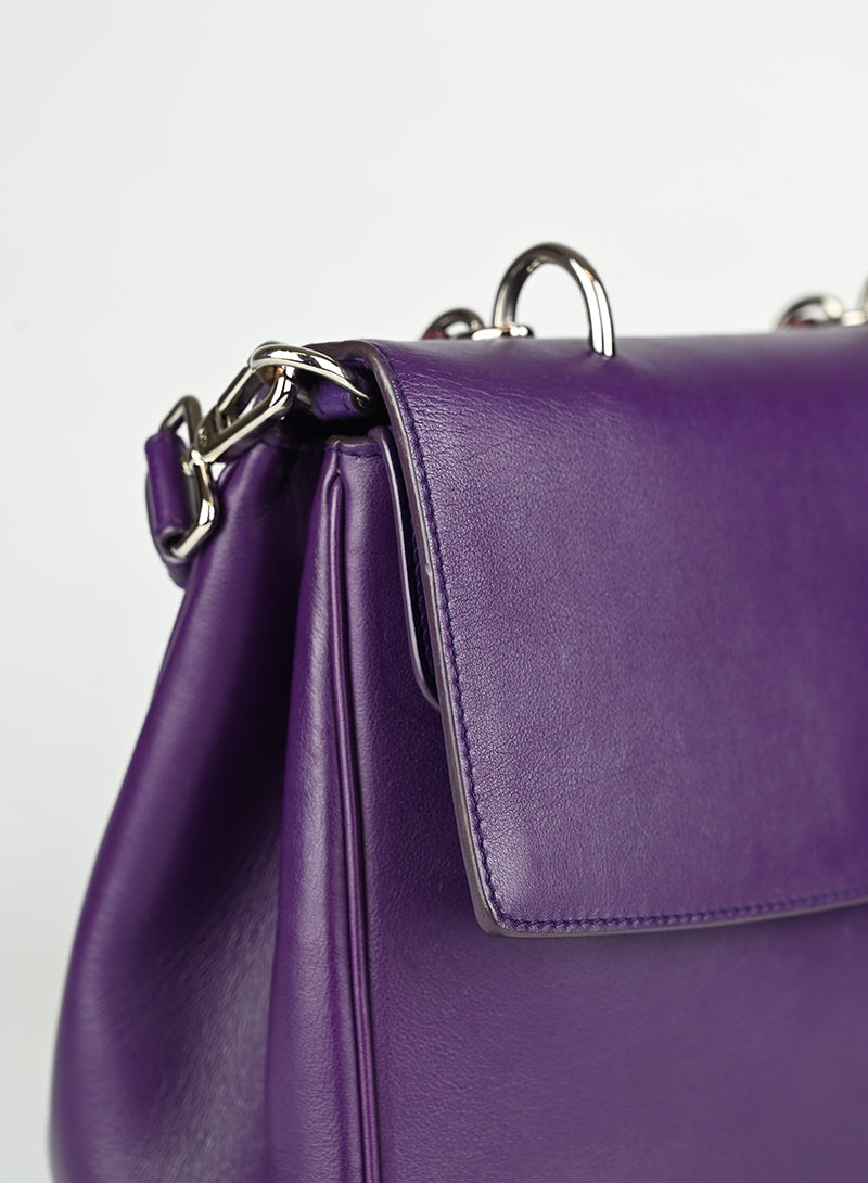 Dior Borsa in pelle viola
