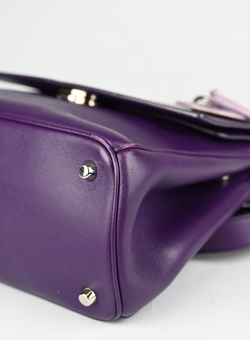 Dior Borsa in pelle viola