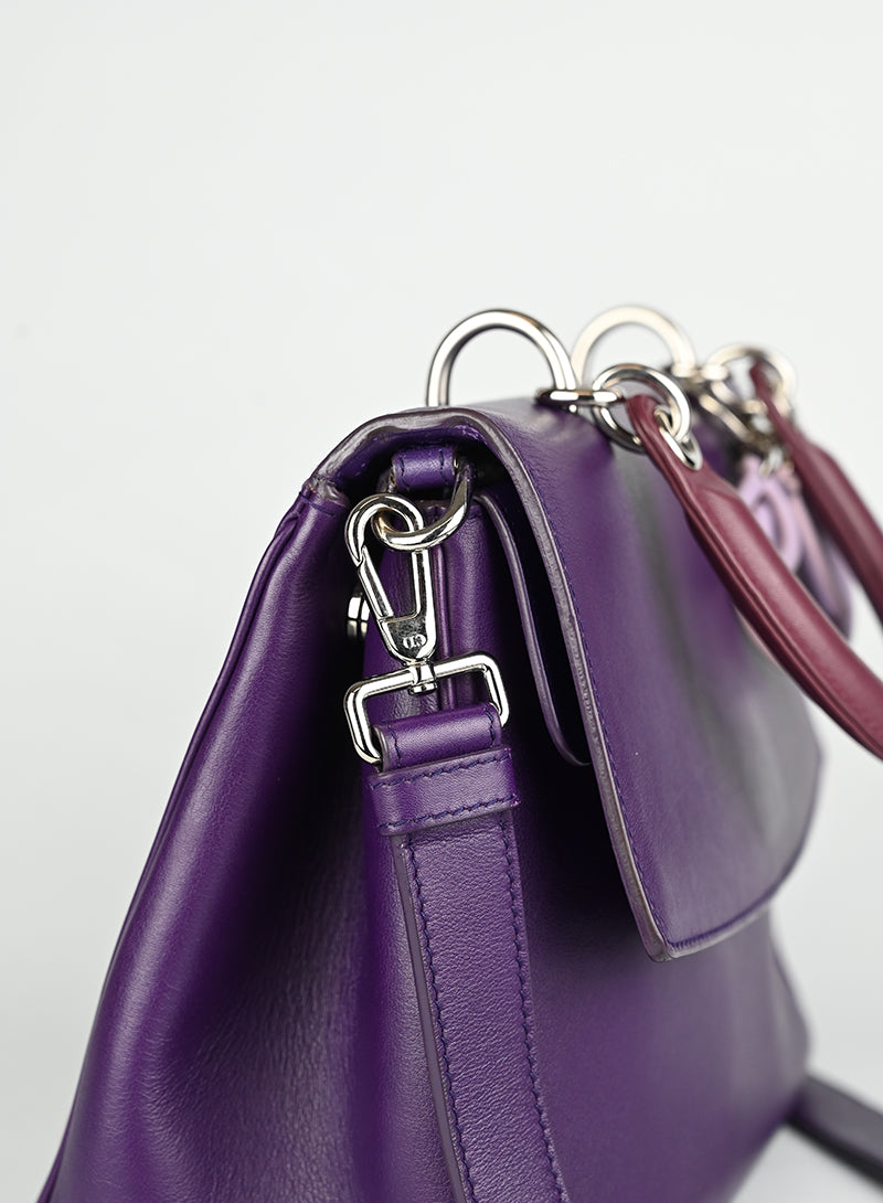 Dior Borsa in pelle viola