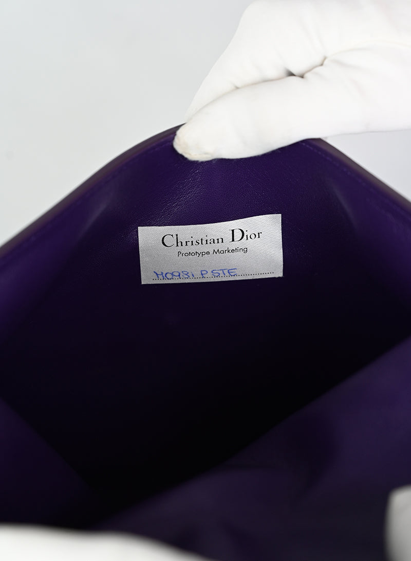 Dior Borsa in pelle viola