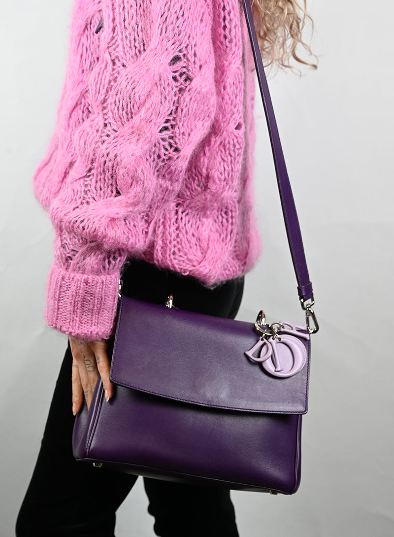 Dior Borsa in pelle viola