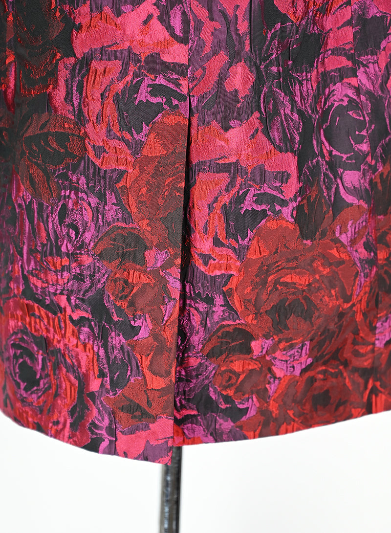 Dries Van Noten Completo con rose rosse - Tg. 40