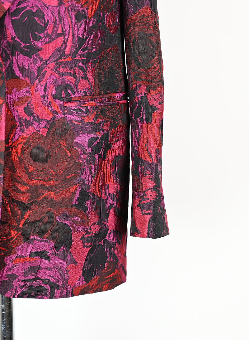 Dries Van Noten Completo con rose rosse - Tg. 40