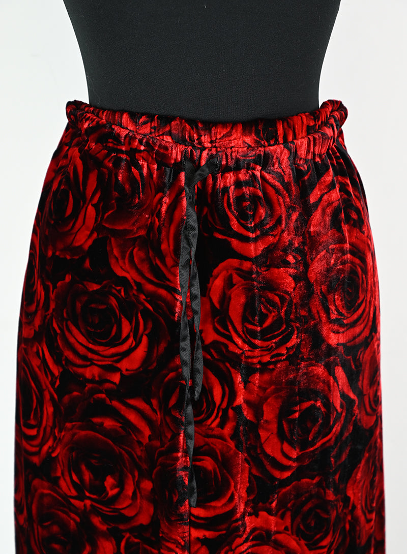 Dries Van Noten Completo con rose rosse - Tg. 40