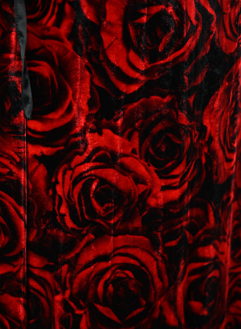 Dries Van Noten Completo con rose rosse - Tg. 40