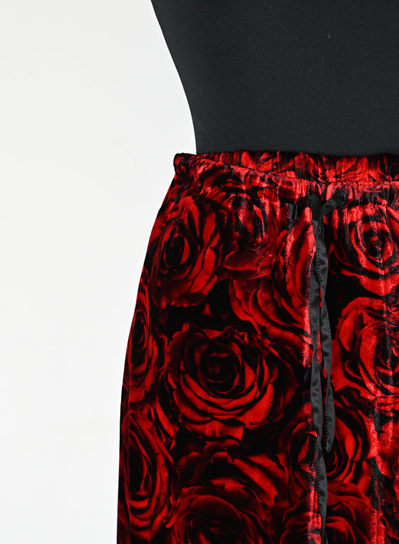 Dries Van Noten Completo con rose rosse - Tg. 40