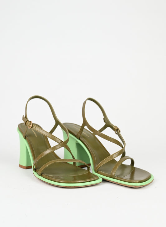 Dries Van Noten Sandali verdi - N. 39