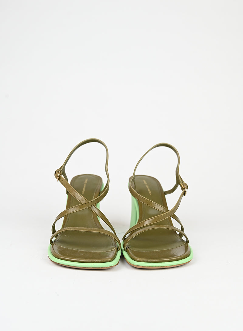 Dries Van Noten Sandali verdi - N. 39