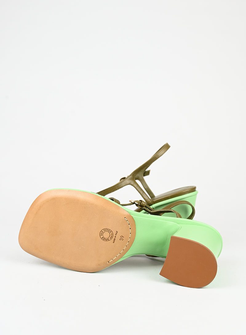 Dries Van Noten Sandali verdi - N. 39