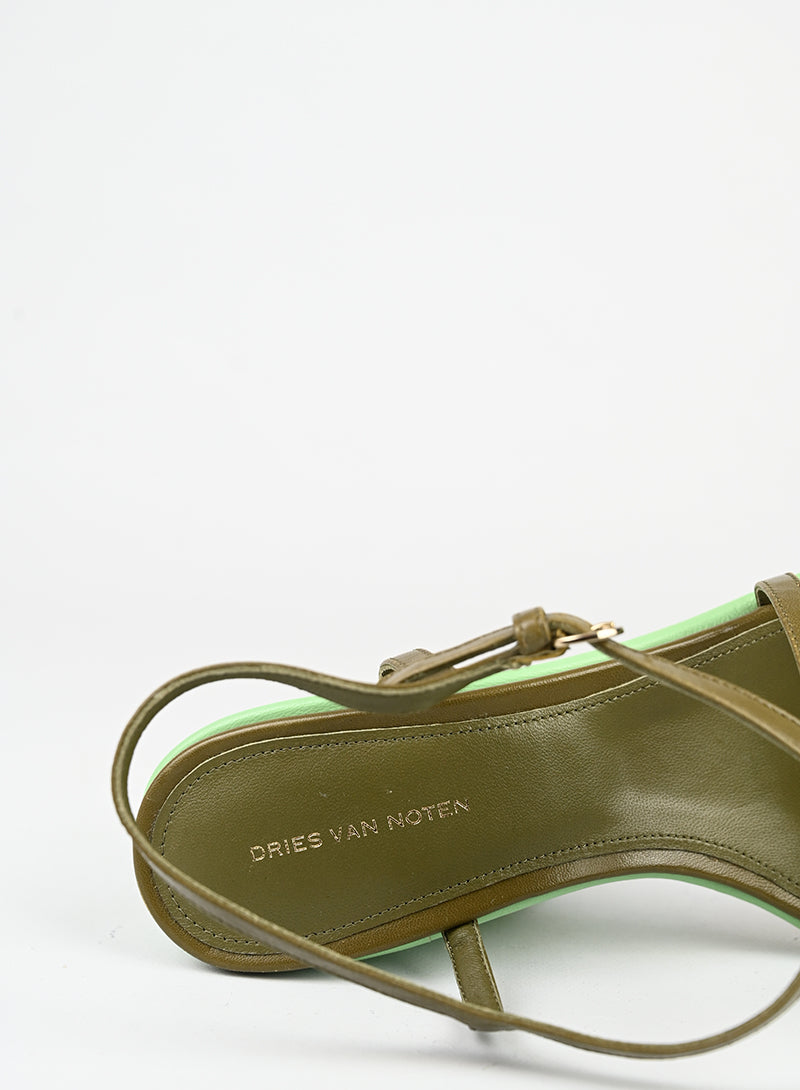 Dries Van Noten Sandali verdi - N. 39