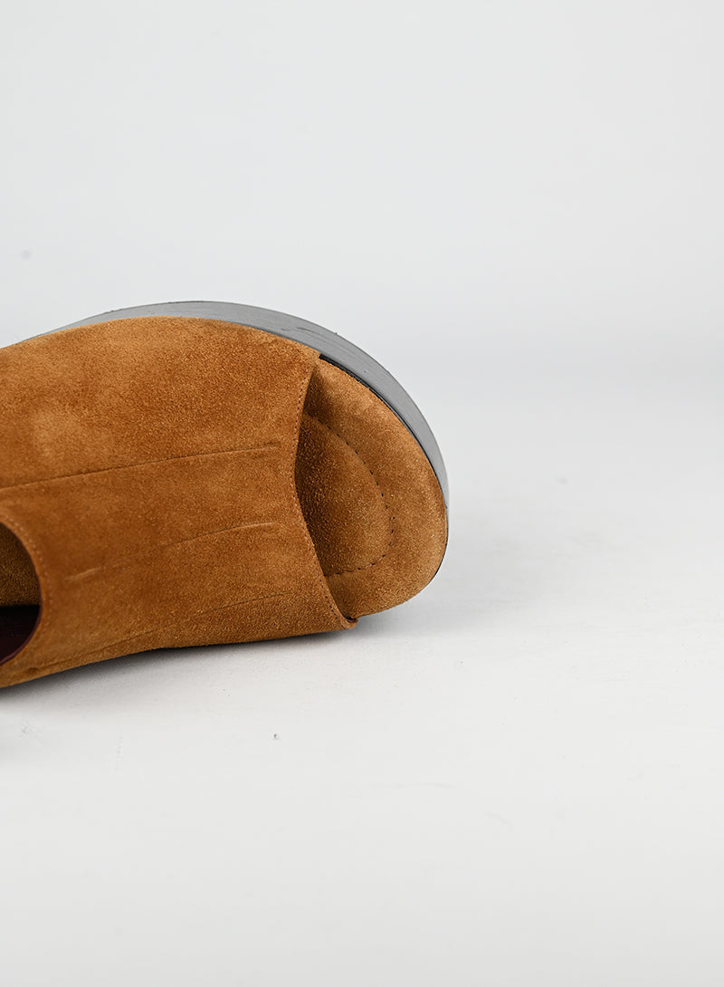 Dries Van Noten Scarpe con zeppa cognac - N. 39 ½