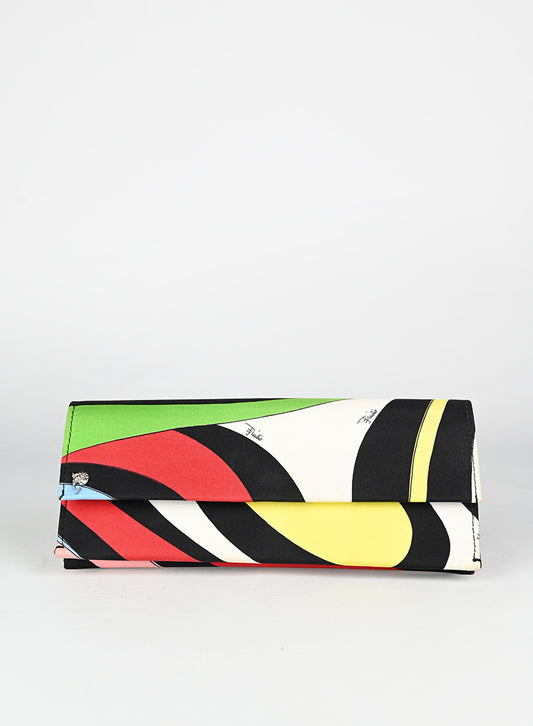 Emilio Pucci Pochette in tessuto multicolor