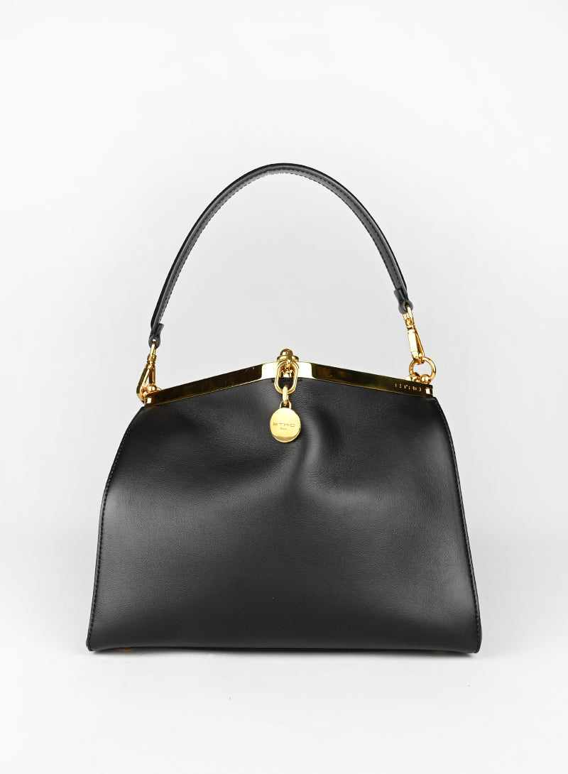 Etro Borsa in pelle nera