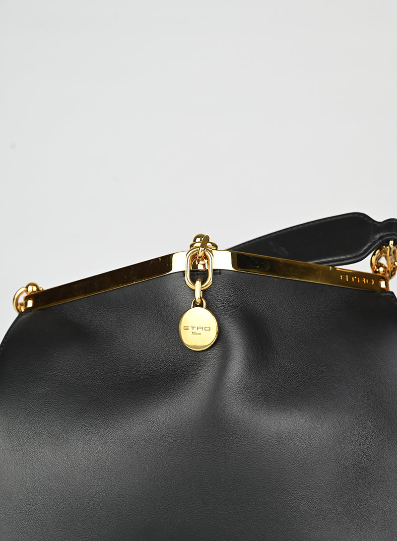 Etro Borsa in pelle nera
