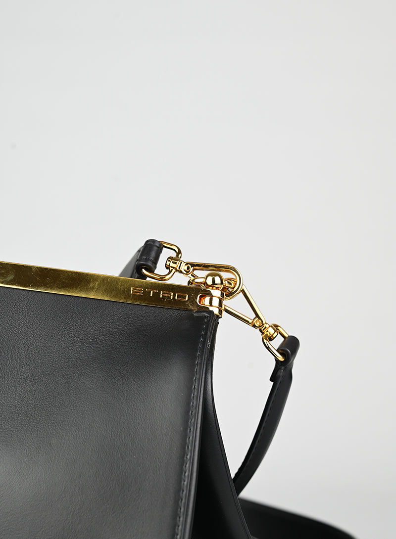 Etro Borsa in pelle nera