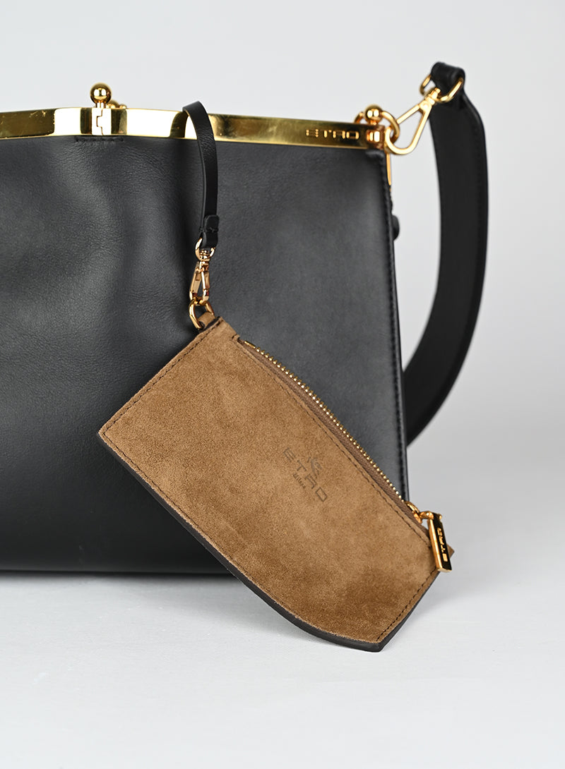 Etro Borsa in pelle nera