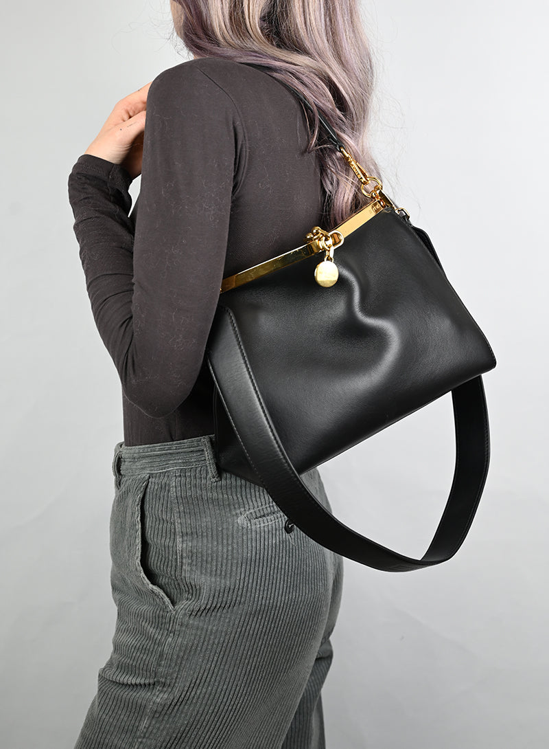 Etro Borsa in pelle nera