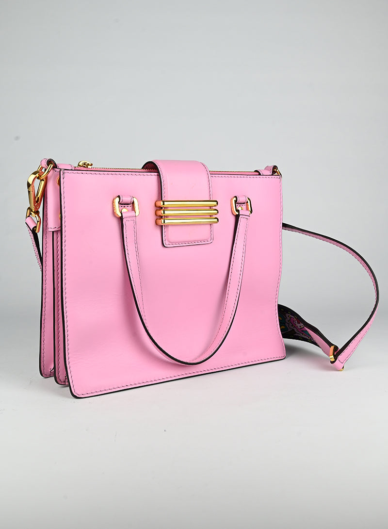 Etro Borsa a tracolla in pelle rosa