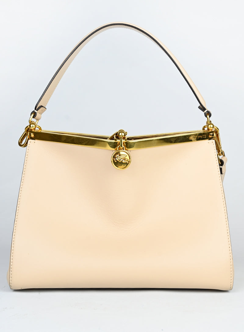 Etro Borsa in pelle panna -  lesleyluxuryvintage