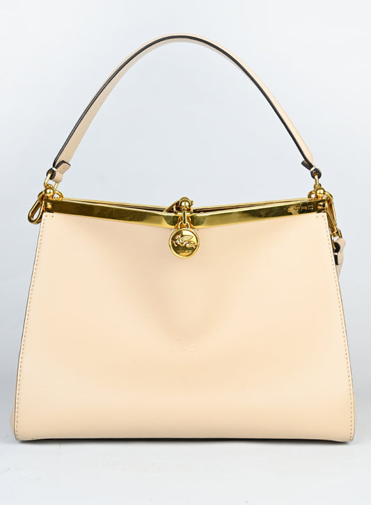 Etro Borsa in pelle panna -  lesleyluxuryvintage