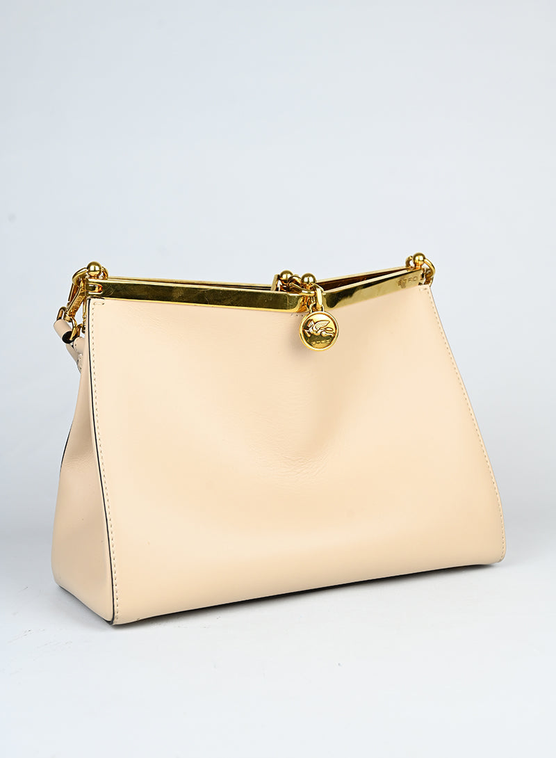 Etro Borsa in pelle panna -  lesleyluxuryvintage