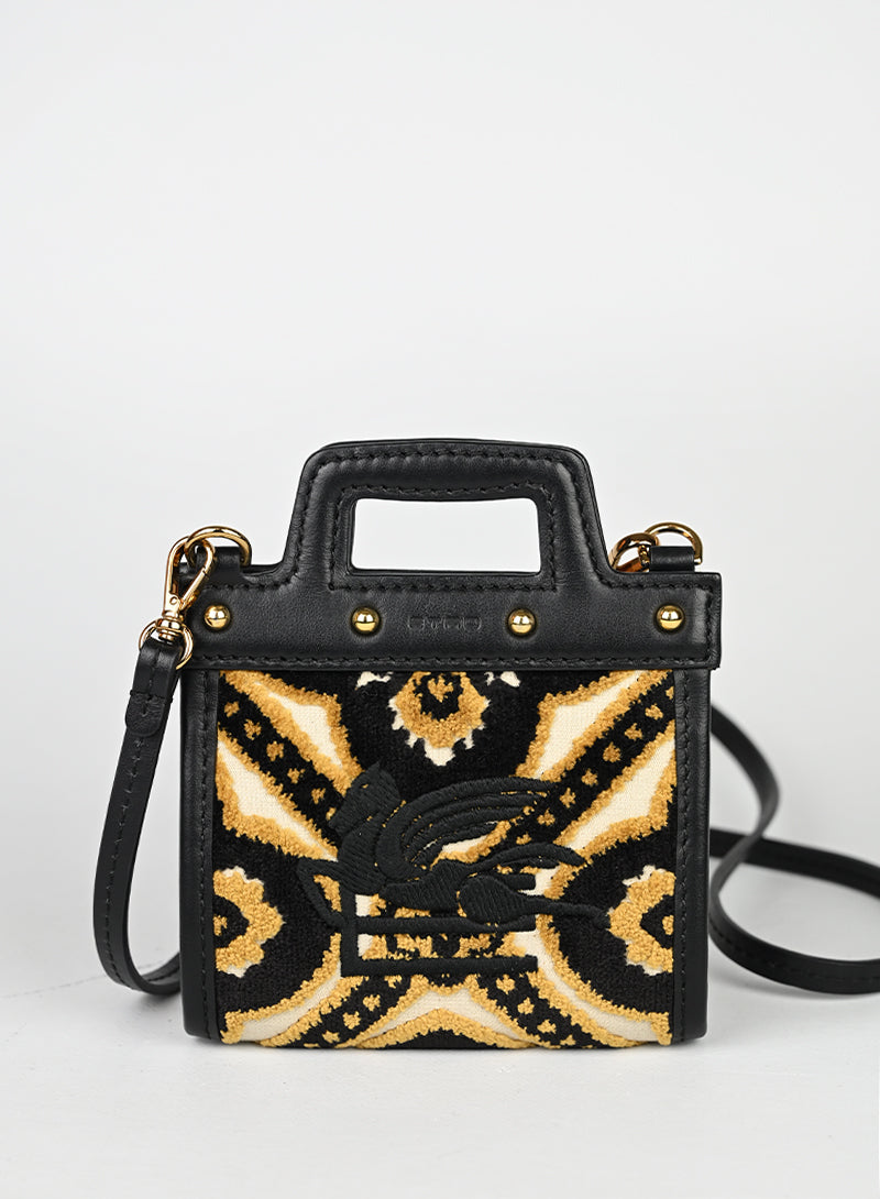Etro Borsa mini Love Trotter in tessuto