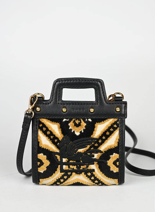 Etro Borsa mini Love Trotter in tessuto