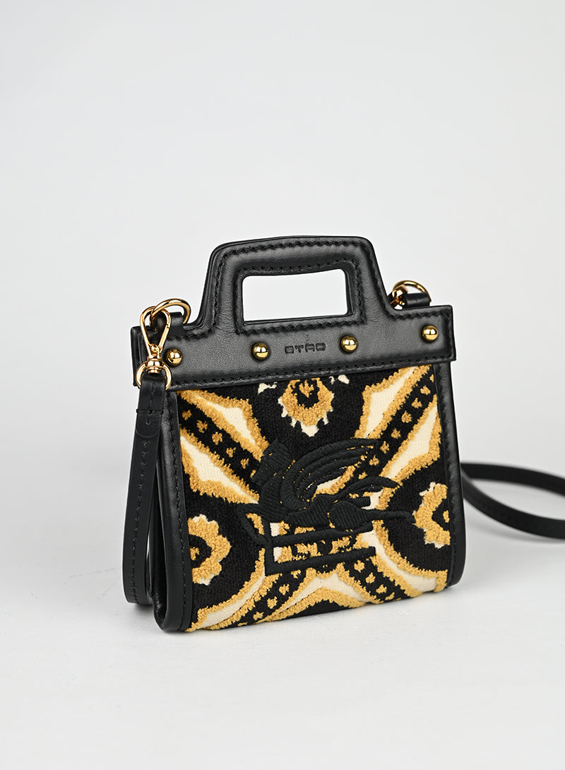 Etro Borsa mini Love Trotter in tessuto