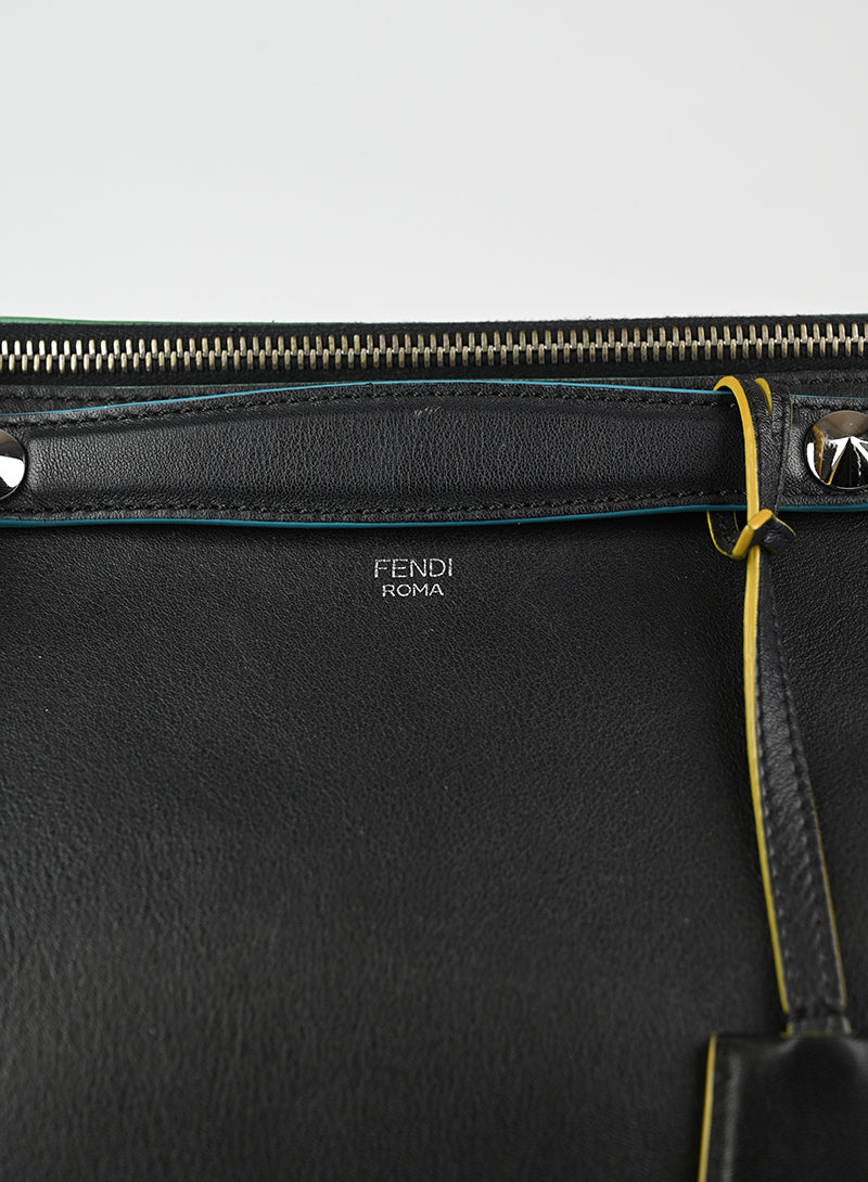 Fendi Borsa By the Way in pelle nera